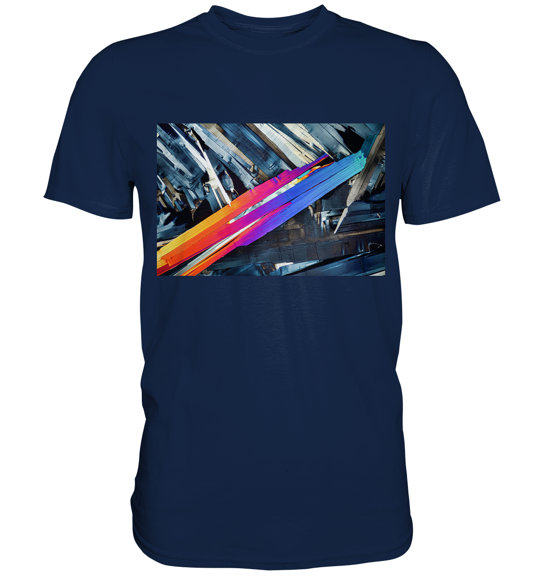 Mikrokristall Design Shirt - Benzoesäure