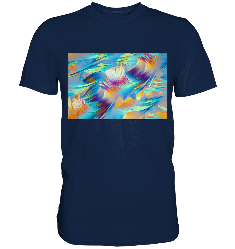 Beta Alanin und L-Glutamin Mikrokristall Herren-Shirt
