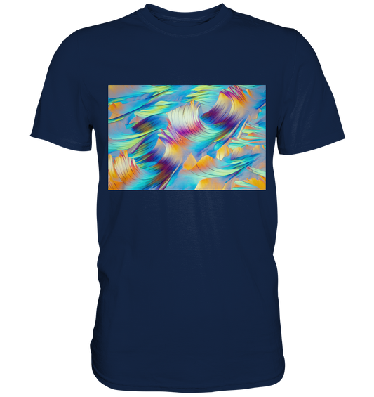 Beta Alanin und L-Glutamin Mikrokristall Herren-Shirt
