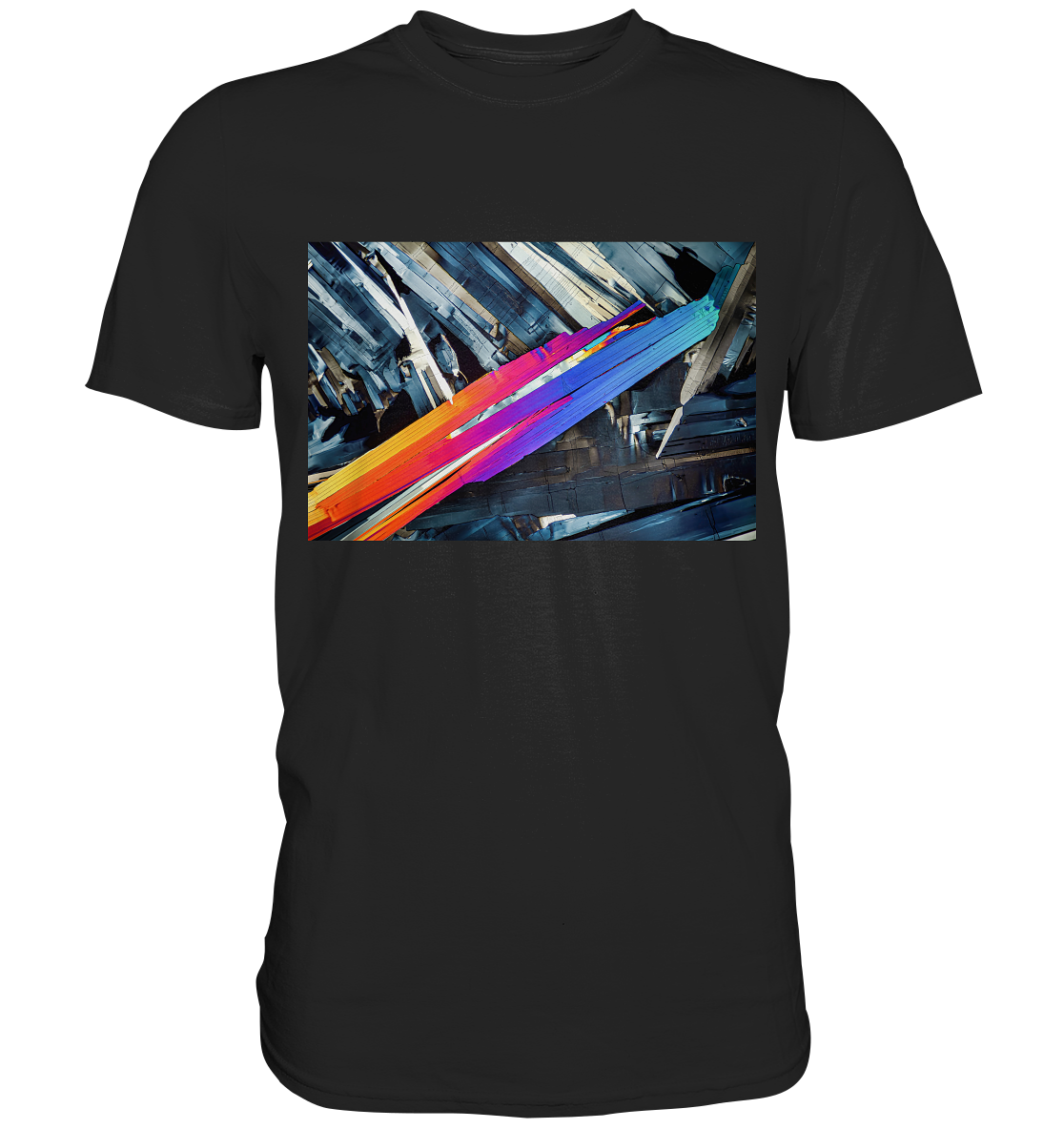 Mikrokristall Design Shirt - Benzoesäure