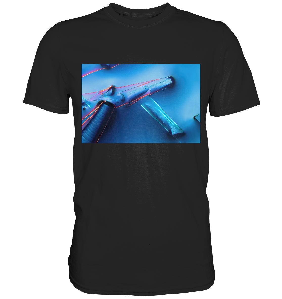 Mikrokristall Design Shirt - Alaun mit Öl