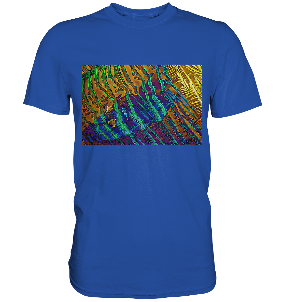 Mikrokristall Design Shirt - Caesiumchlorid mit Kupfersulfat