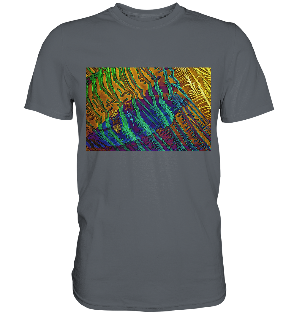 Caesiumchlorid mit Kupfersulfat Mikrokristall Herren-Shirt