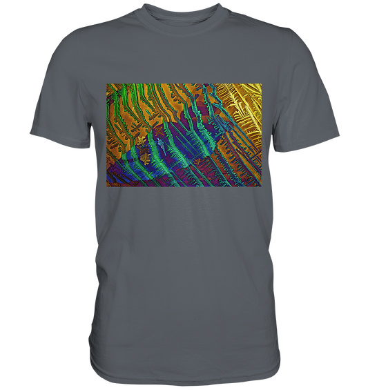 Caesiumchlorid mit Kupfersulfat Mikrokristall Herren-Shirt