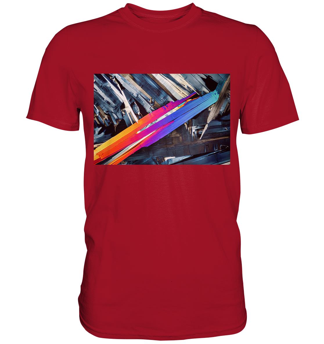 Mikrokristall Design Shirt - Benzoesäure