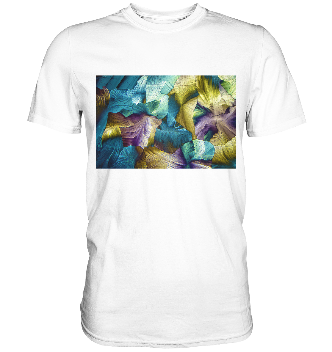 Apfelsäure Mikrokristall Herren-Shirt