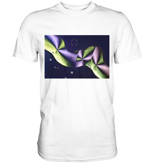 Mikrokristall Design Shirt – Sorbit in echter Mikrofotografie