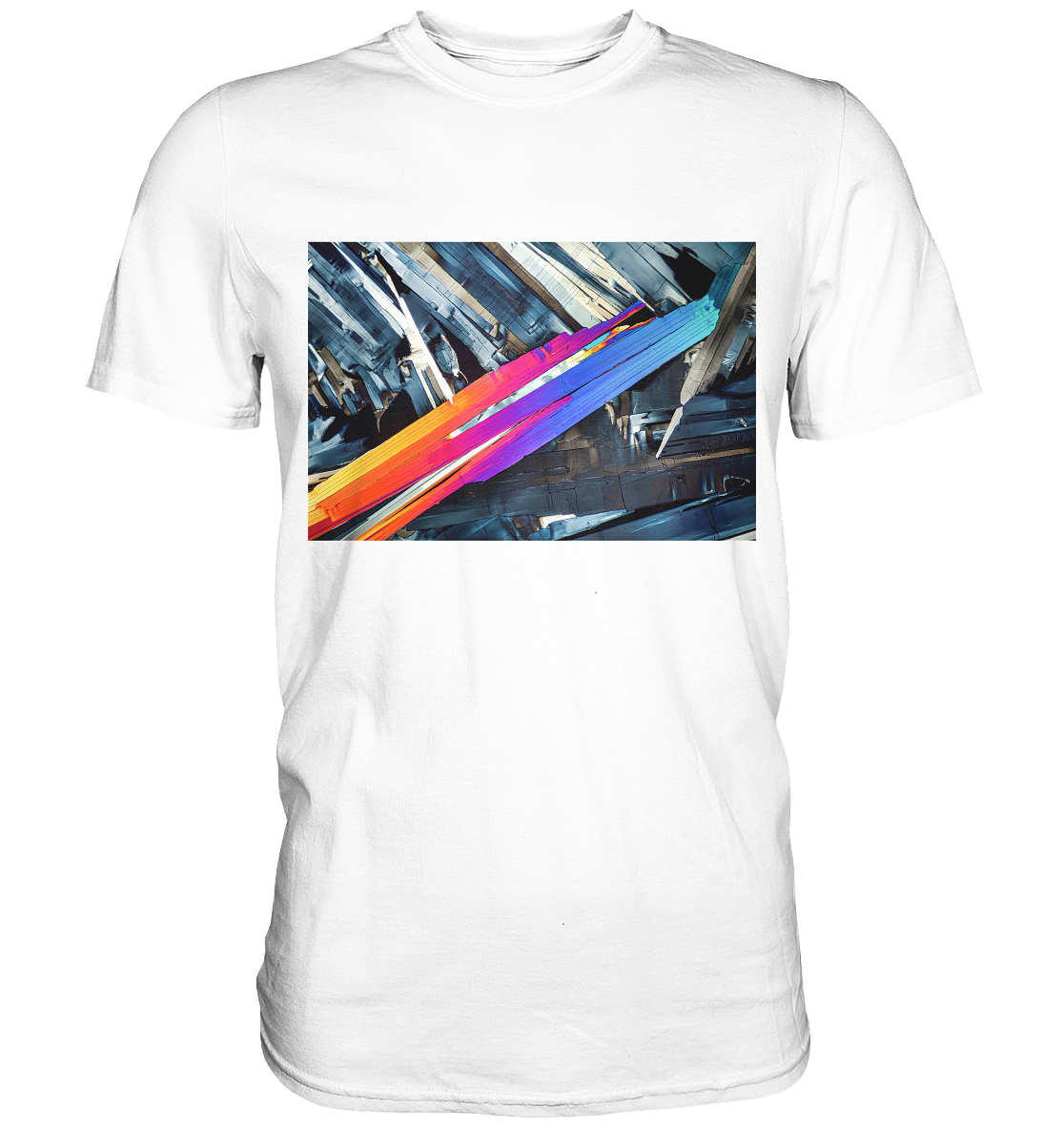 Mikrokristall Design Shirt - Benzoesäure