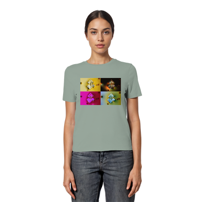 Mikrokristall Design Organic Shirt Damen - Sojasauce