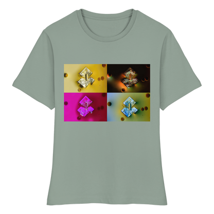 Mikrokristall Design Organic Shirt Damen - Sojasauce