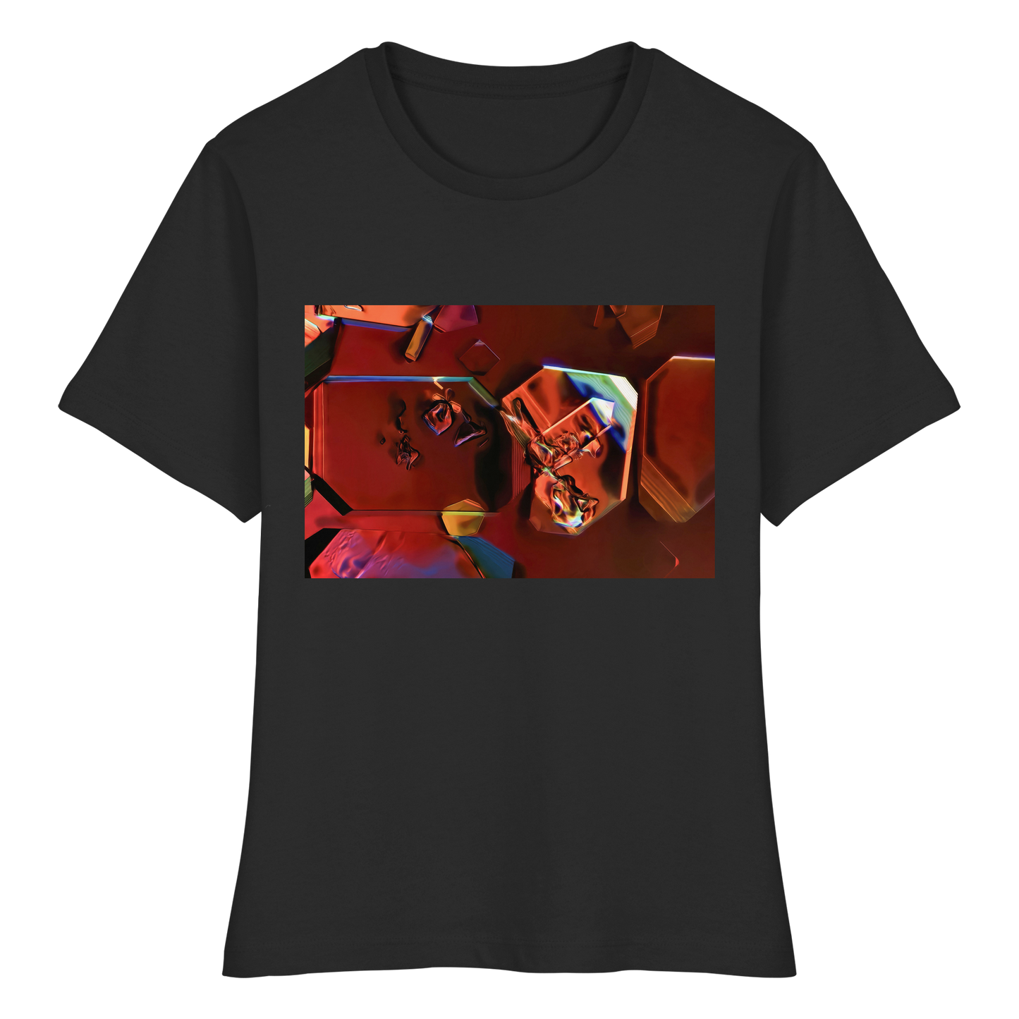 Mikrokristall Design Organic Shirt Damen - Monoammoniumphosphat