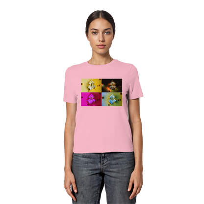 Mikrokristall Design Organic Shirt Damen - Sojasauce