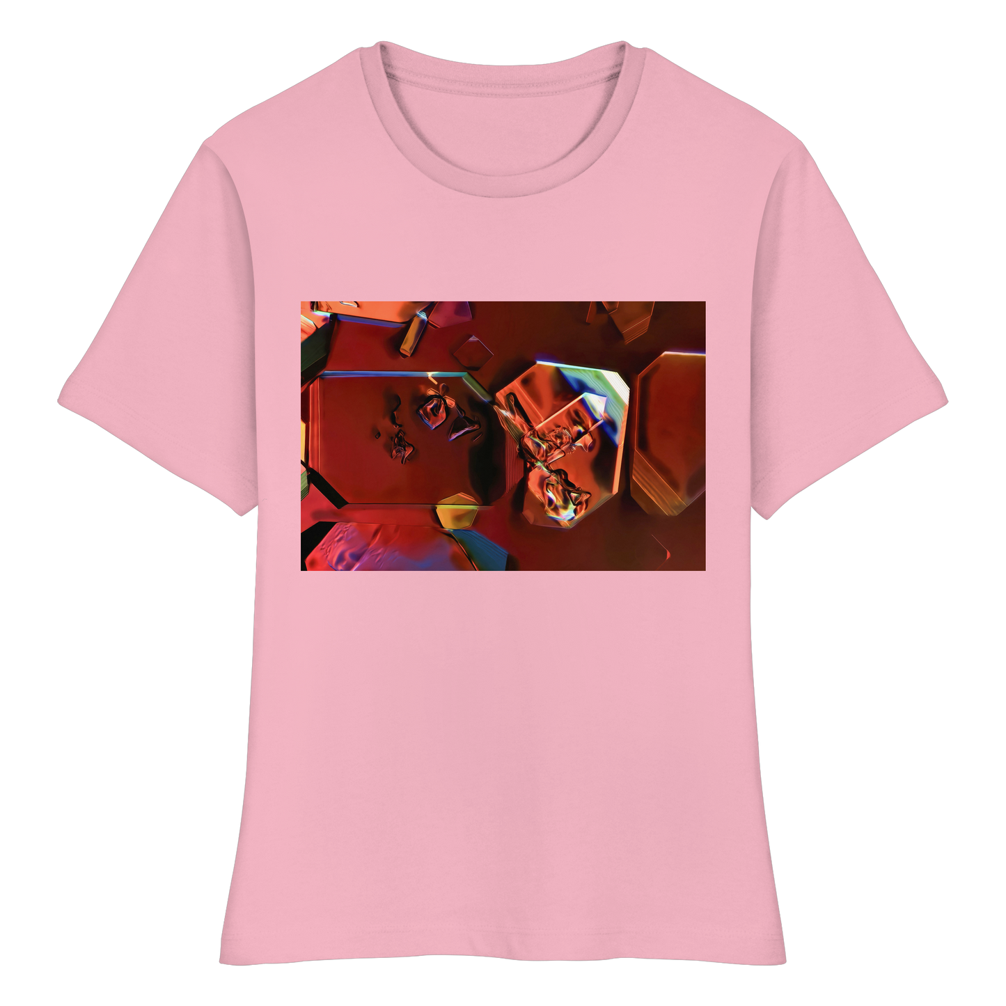 Mikrokristall Design Organic Shirt Damen - Monoammoniumphosphat