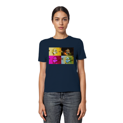 Mikrokristall Design Organic Shirt Damen - Sojasauce