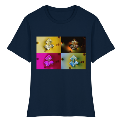 Mikrokristall Design Organic Shirt Damen - Sojasauce