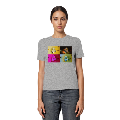 Mikrokristall Design Organic Shirt Damen - Sojasauce