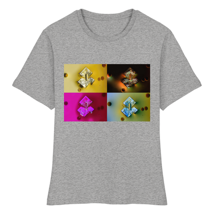 Mikrokristall Design Organic Shirt Damen - Sojasauce