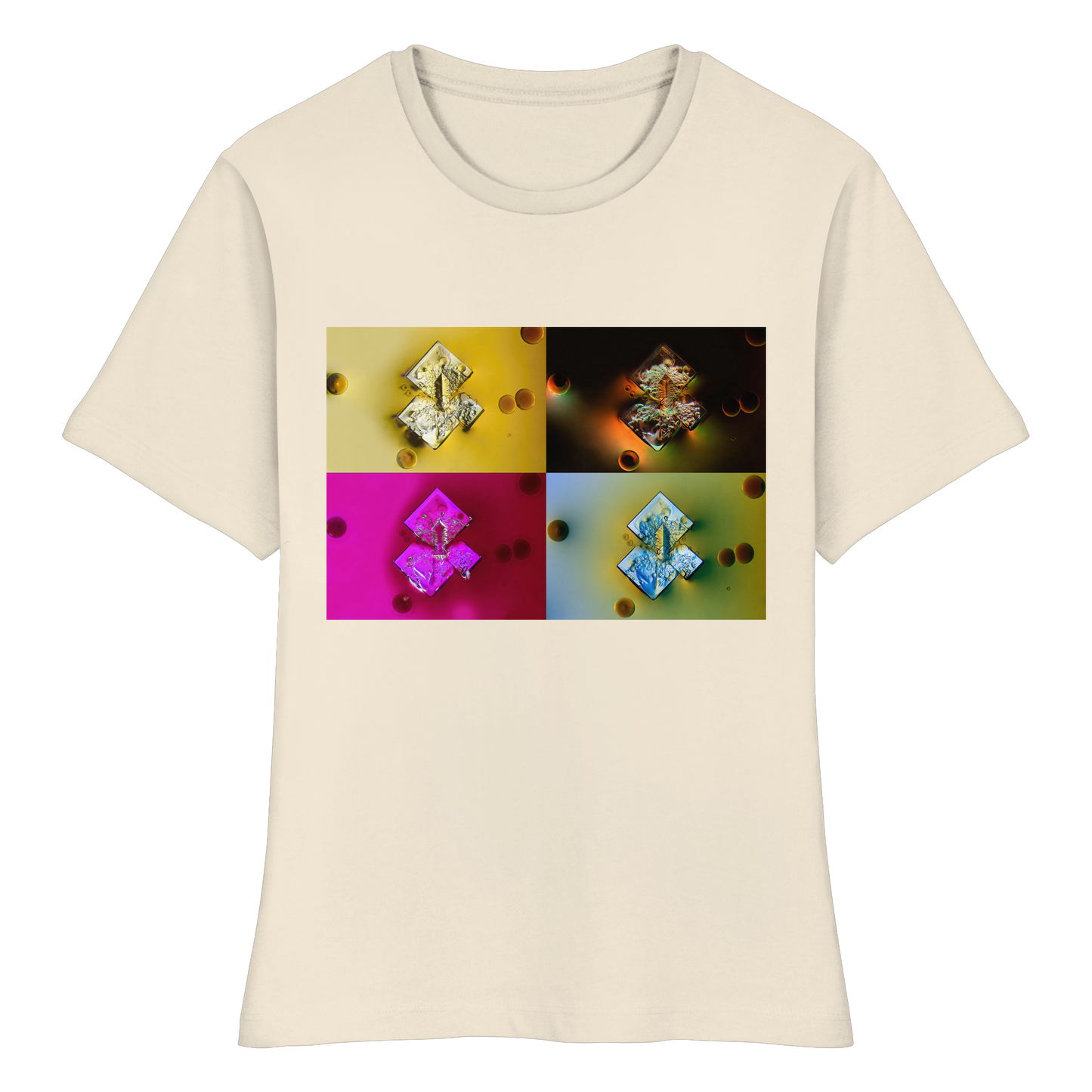 Mikrokristall Design Organic Shirt Damen - Sojasauce