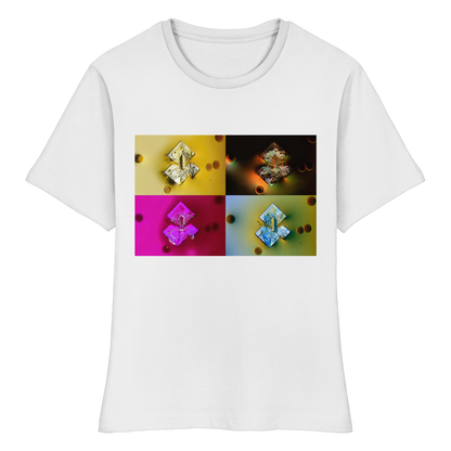 Mikrokristall Design Organic Shirt Damen - Sojasauce