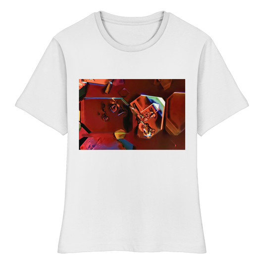 Mikrokristall Design Organic Shirt Damen - Monoammoniumphosphat