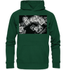 Kochsalz, Mikrokristalle im Dunkelfeld - Kids Premium Hoodie wioostore.de