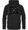 Kochsalz, Mikrokristalle im Dunkelfeld - Kids Premium Hoodie wioostore.de