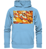 Beta Alanin und L-Glutamin - Kids Premium Hoodie - wioostore.de mit Mikrokristall Design