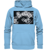 Kochsalz, Mikrokristalle im Dunkelfeld - Kids Premium Hoodie wioostore.de
