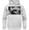 Kochsalz, Mikrokristalle im Dunkelfeld - Kids Premium Hoodie wioostore.de