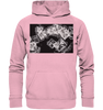Kochsalz, Mikrokristalle im Dunkelfeld - Kids Premium Hoodie wioostore.de