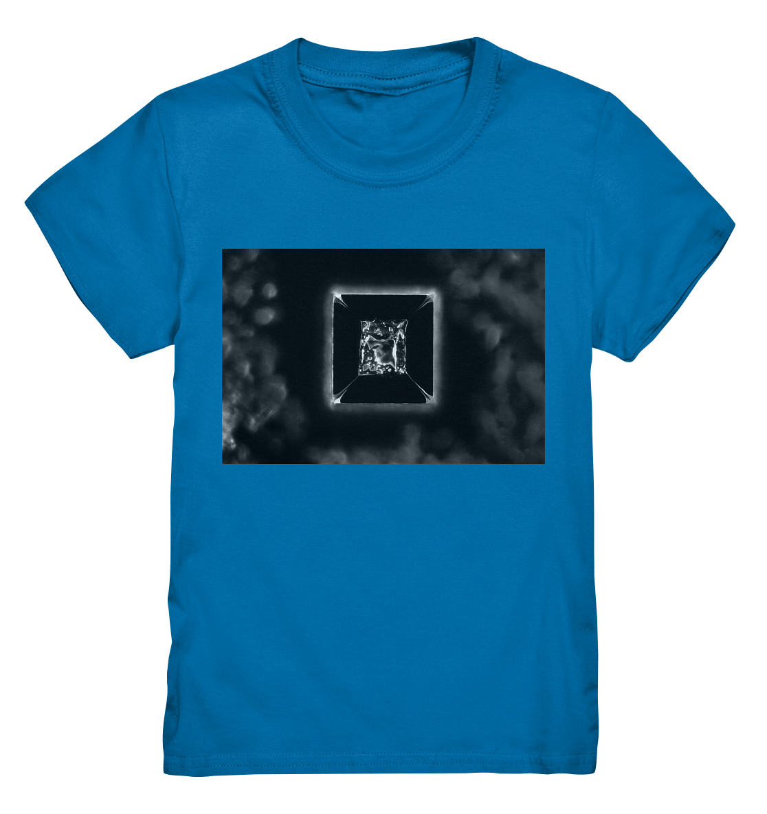 Table salt, microcrystals in the dark field - Kids Premium Shirt