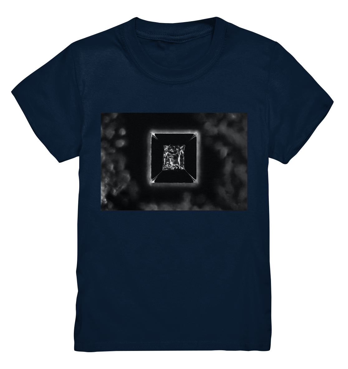 Table salt, microcrystals in the dark field - Kids Premium Shirt