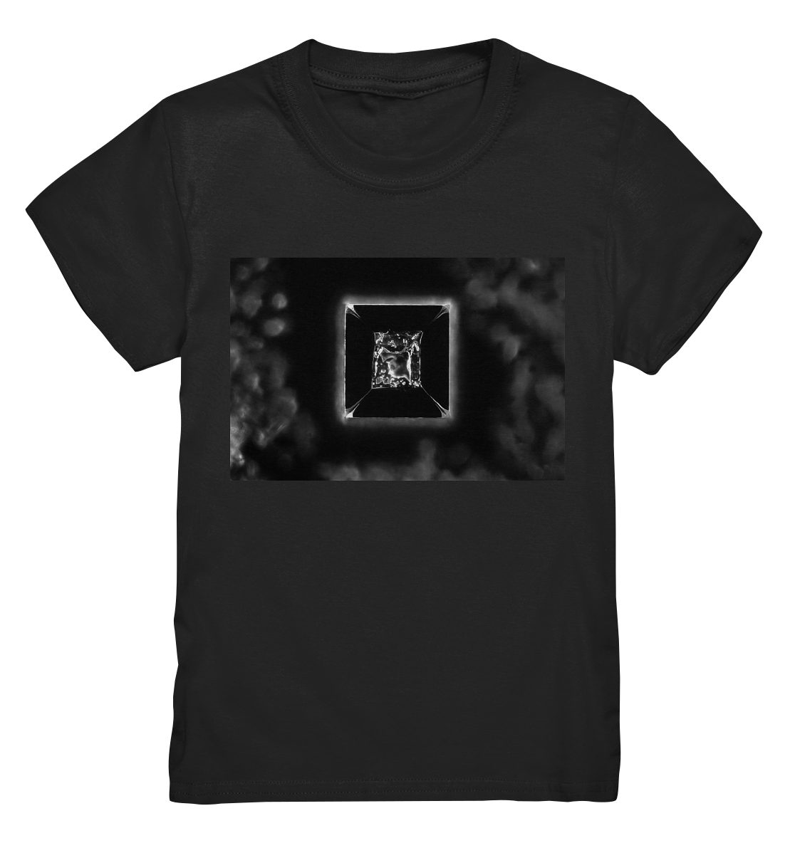 Table salt, microcrystals in the dark field - Kids Premium Shirt