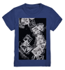 Kochsalz, Mikrokristalle im Dunkelfeld - Kids Premium Shirt wioostore.de