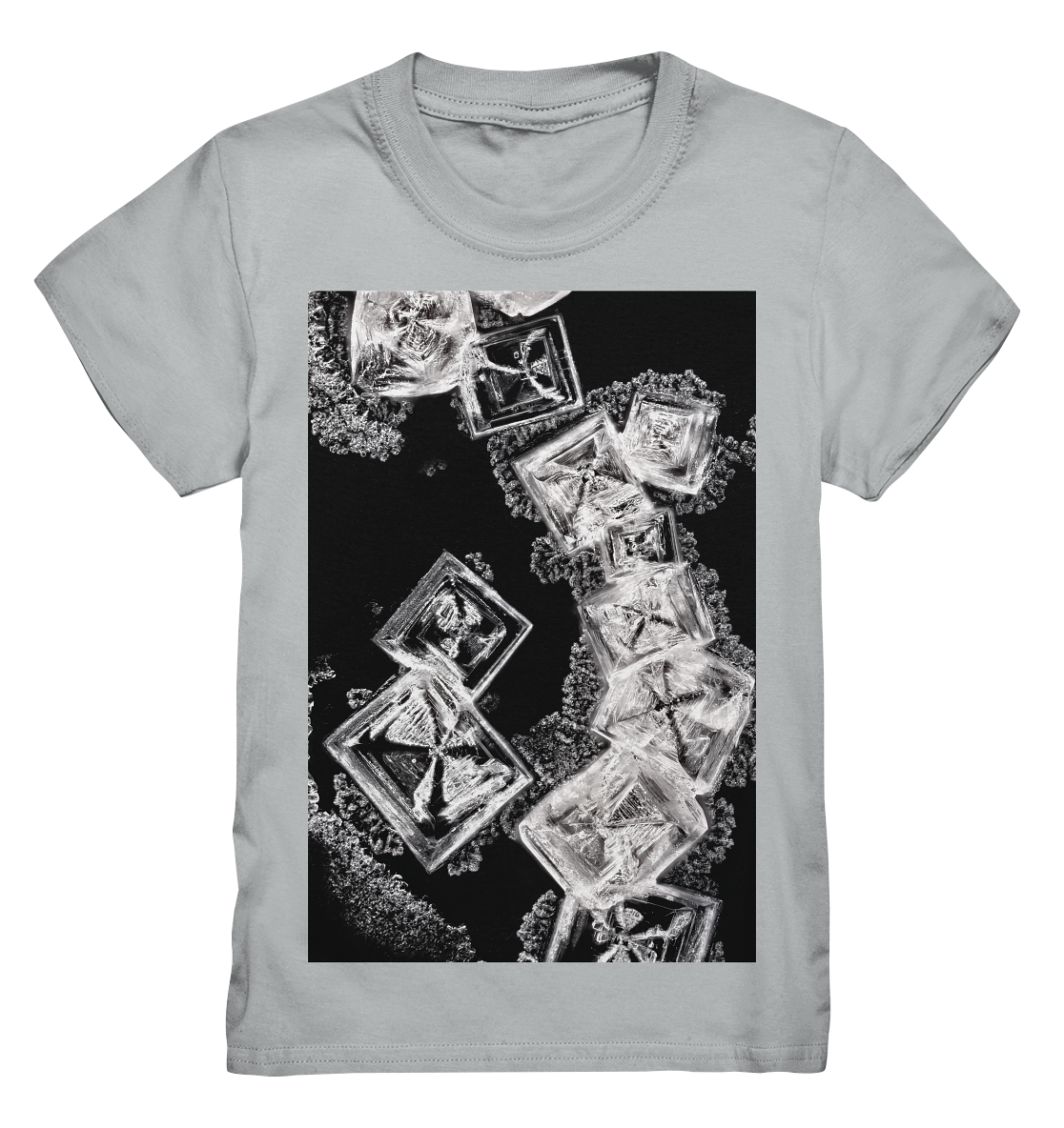 Table salt, microcrystals in the dark field - Kids Premium Shirt