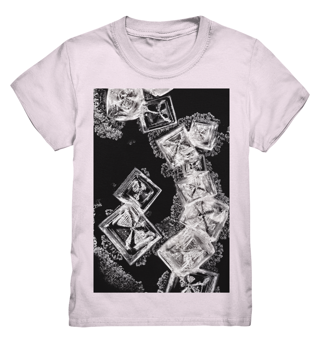 Table salt, microcrystals in the dark field - Kids Premium Shirt