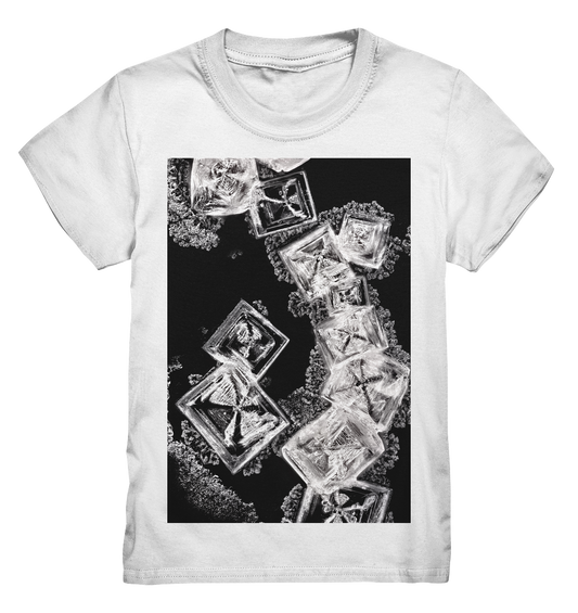 Table salt, microcrystals in the dark field - Kids Premium Shirt