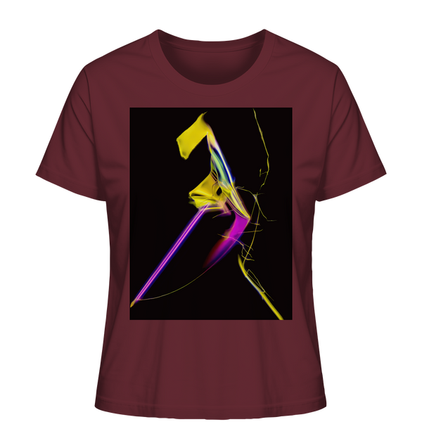 Mikrokristall Design Organic Shirt Damen - Zimtsäure