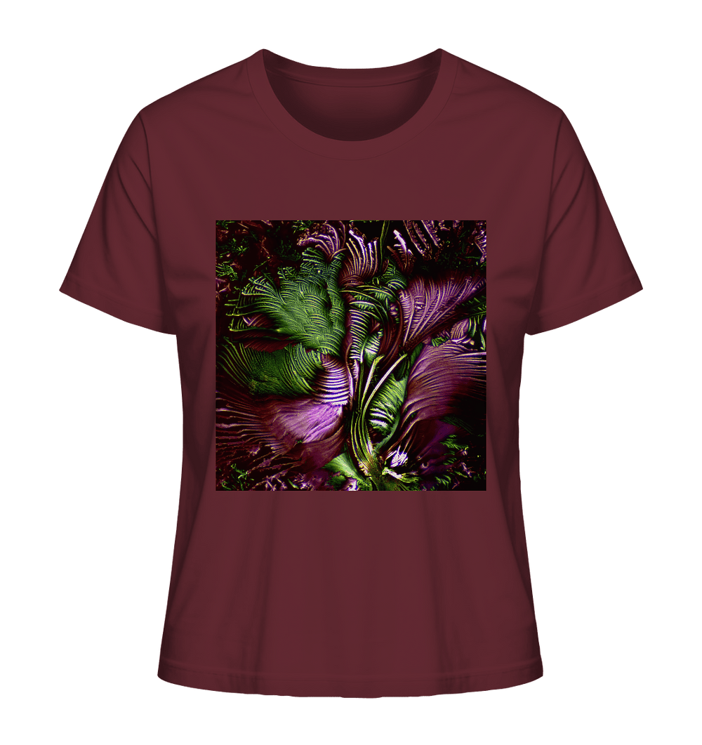 Mikrokristall Design Organic Shirt Damen – Glycin - wioostore.de - #unikat#
