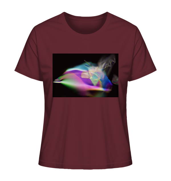Mikrokristall Design Organic Shirt Damen – Zimtsäure