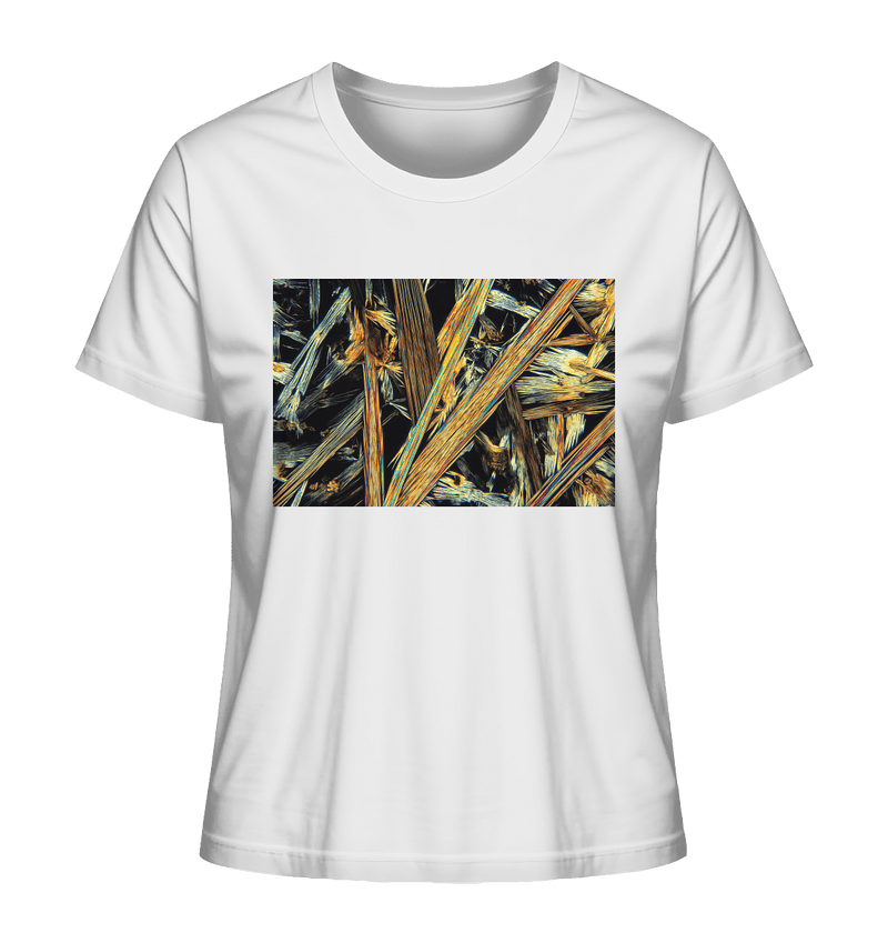 Microcrystal Design Organic Shirt Women – Caffeine