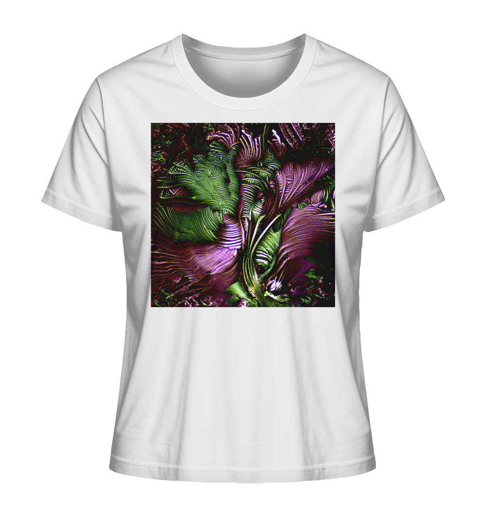 Mikrokristall Design Organic Shirt Damen – Glycin - wioostore.de - #unikat#