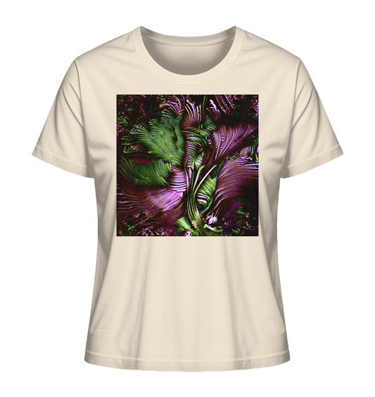 Mikrokristall Design Organic Shirt Damen – Glycin - wioostore.de - #unikat#