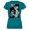 Kochsalz, Mikrokristalle im Dunkelfeld - Organic Cotton Shirt für Damen wioostore.de