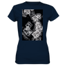 Kochsalz, Mikrokristalle im Dunkelfeld - Organic Cotton Shirt für Damen wioostore.de