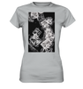 Kochsalz, Mikrokristalle im Dunkelfeld - Organic Cotton Shirt für Damen wioostore.de
