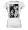 Kochsalz, Mikrokristalle im Dunkelfeld - Organic Cotton Shirt für Damen wioostore.de
