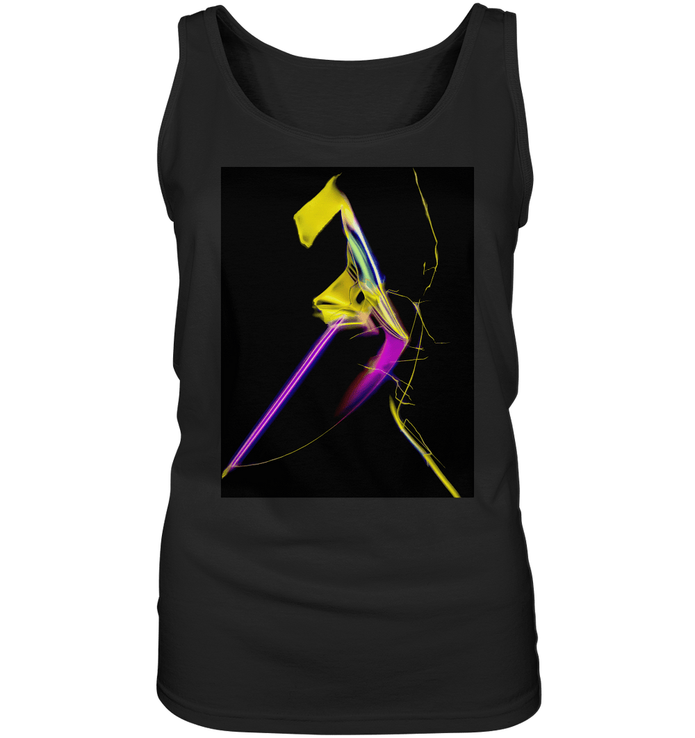 Mikrokristall Design Tank Top mit Mikrokristall der Zimtsäure, Unikat im WiooStore