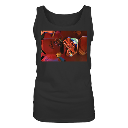 Mikrokristall-Design Tank Top - Monoammoniumphosphat