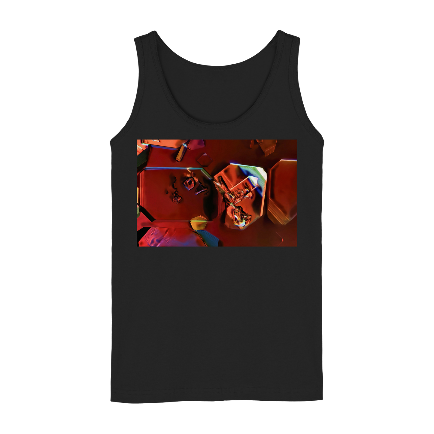 Mikrokristall-Design Tank Top - Monoammoniumphosphat